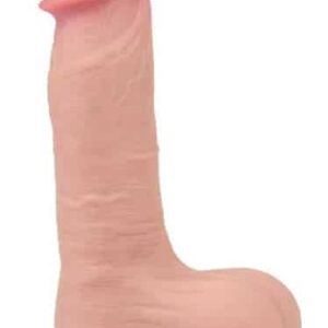 Prémium Dildo Sliding 7.8 - érzéki maszturbátor flesh színben