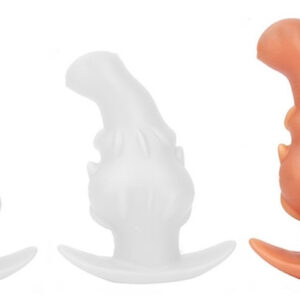 BulbiSpin – prémium szilikon anál dugó (L) 15 x 6 cm