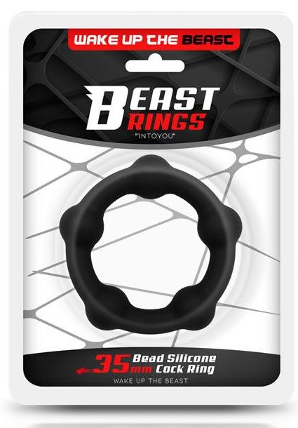 Silicone Cockring – elegáns fekete péniszgyűrű 35mm - Image 2