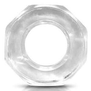 Soft Cockring Polygon – átlátszó, prémium péniszgyűrű