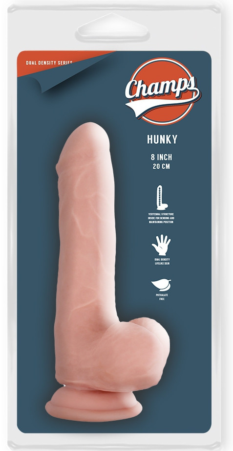 Hunky Champs – élethű dildó (15 x 4 cm) - Image 2