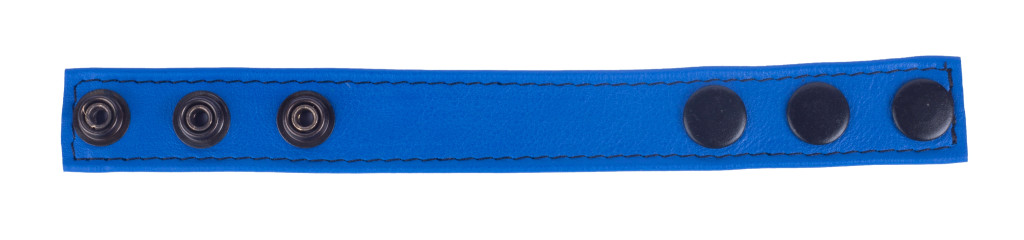 Cocky Blue – bőrből készült péniszgyűrű - Image 3