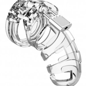 ManCage Chastity Cage Model 02 – átlátszó chastity eszköz