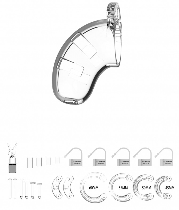 ManCage Model 13 – átlátszó prémium önmegtartó ketrec - Image 5