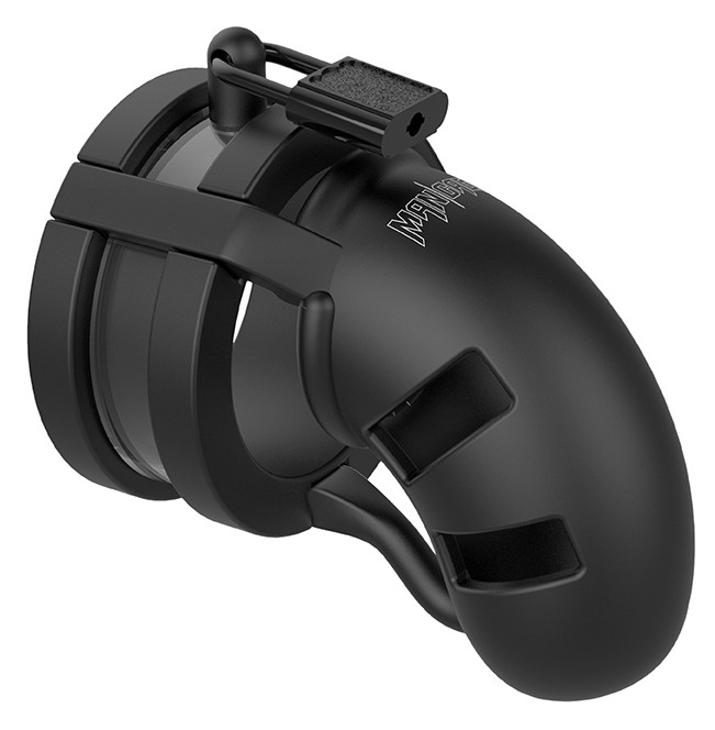 ManCage Silicone Chastity Cage 18 - prémium szilikon zár 9x3.2cm