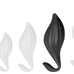 Bulby XL – prémium szilikon anális dugó 20x9 cm, fekete