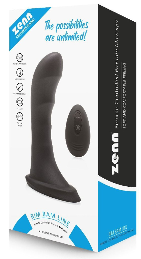 Bim Bam – vibráló prosztata dugó 12 cm x 3,2 cm - Image 2
