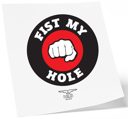 Ephemeral tetoválás – FIST MY HOLE 10 x 10 cm - Image 2