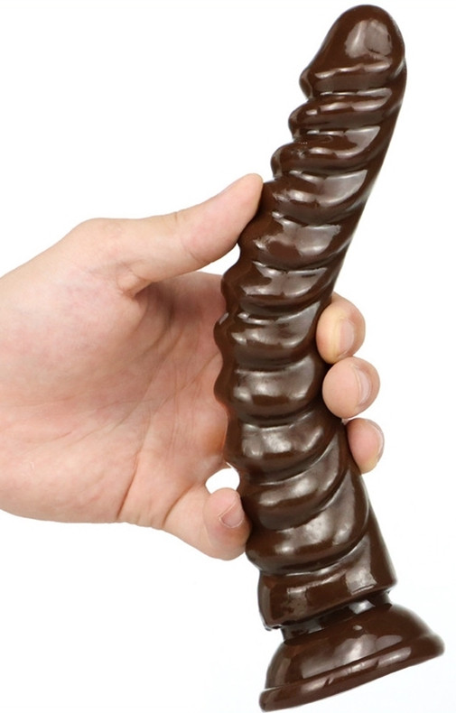 Dildo Monster Squel – prémium barna dildó 20 cm hosszú - Image 2