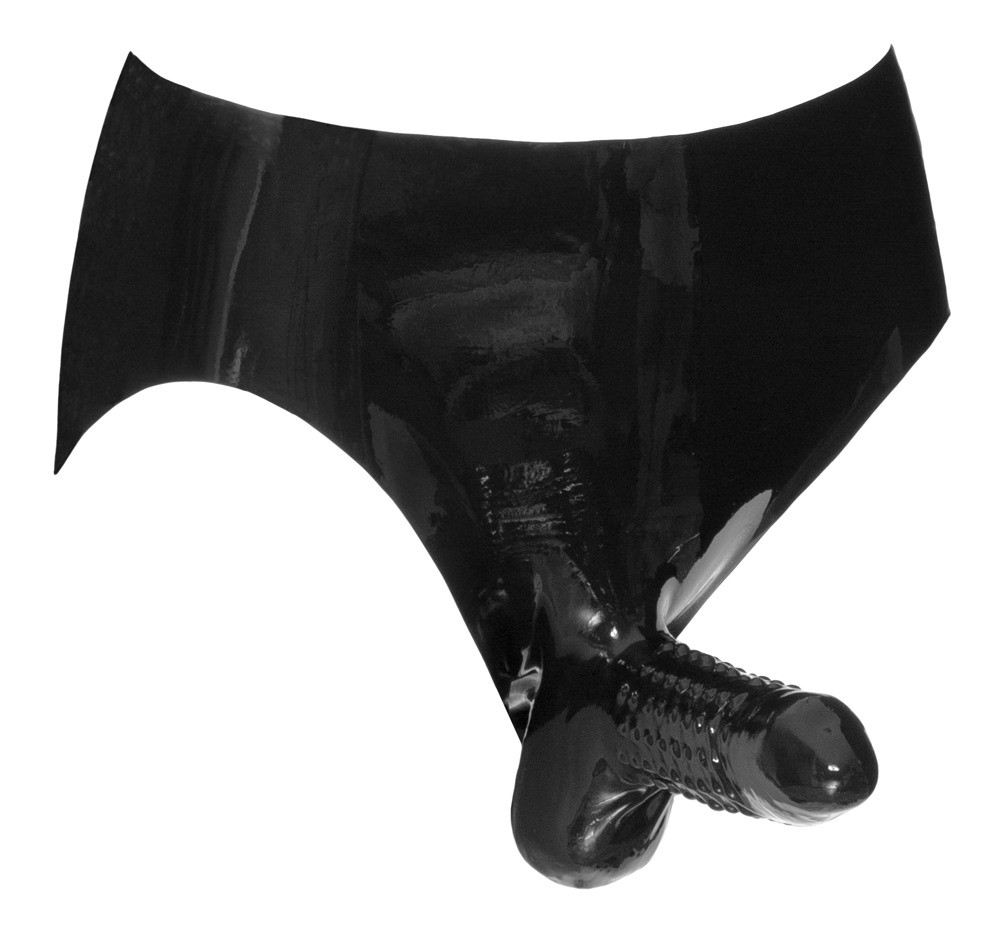 Gyöngyös pénzköpenyes latex férfi alsónadrág - Image 5