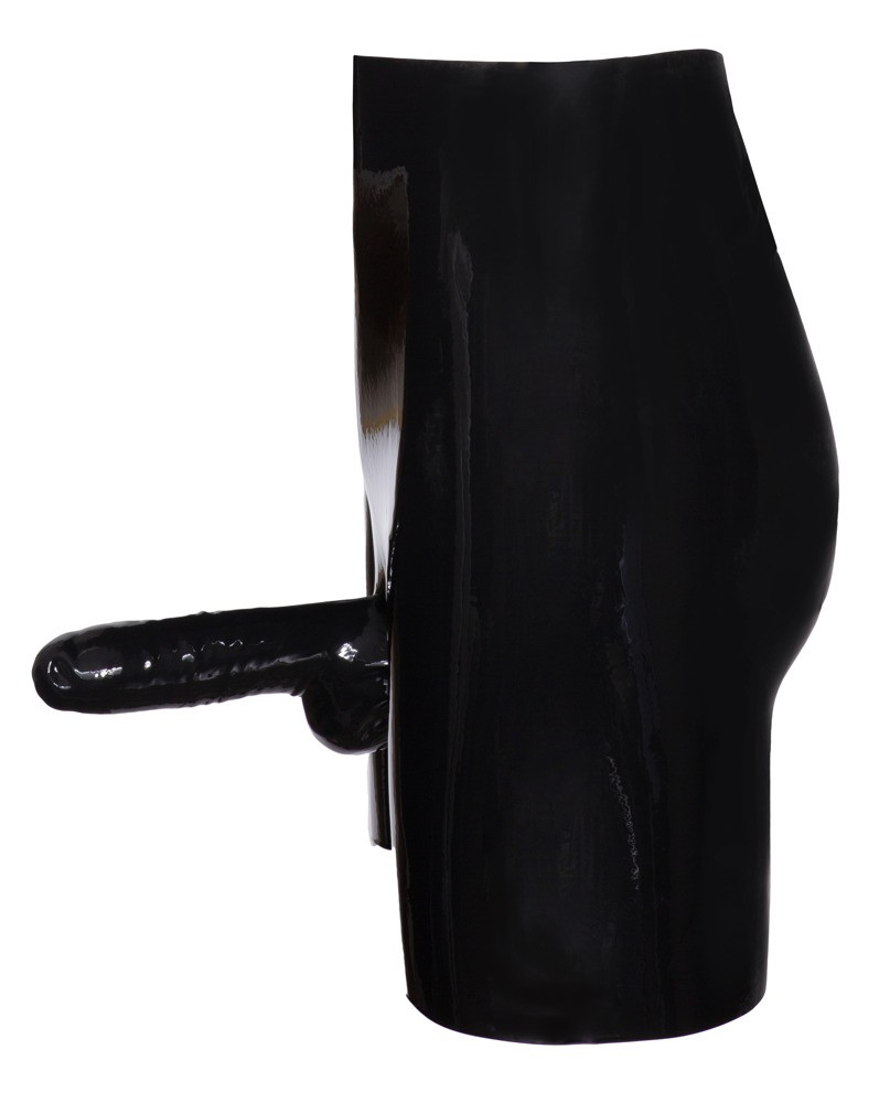 Hosszú latex boxeralsó – pénisz és anális héjjal - Image 7