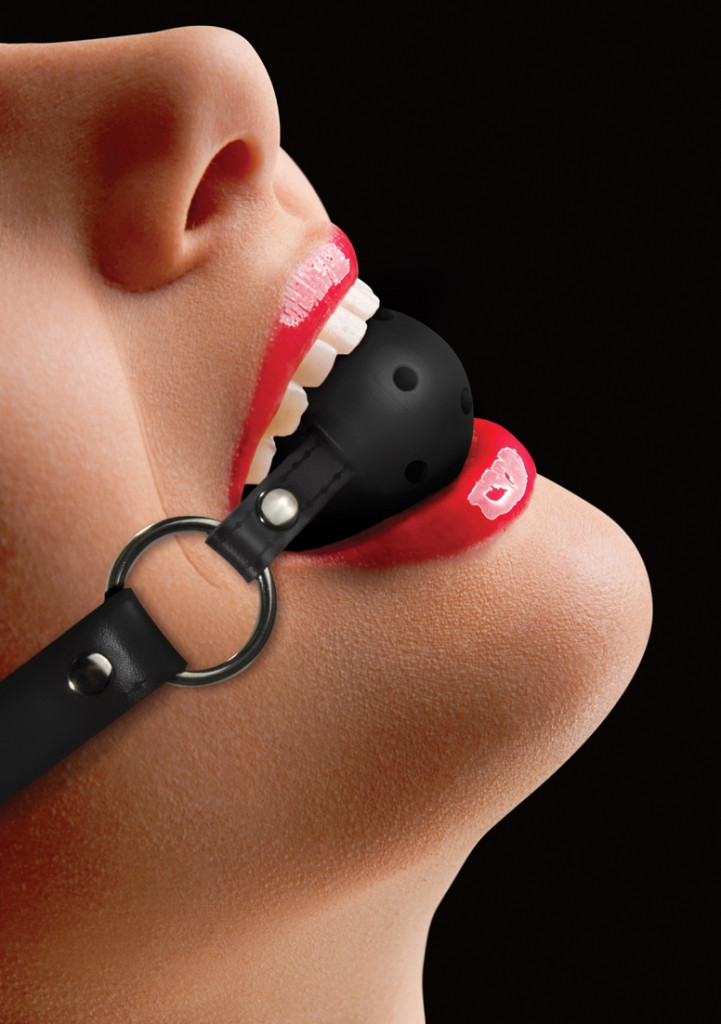 Fekete ball gag – izgalmas játék az ínycsiklandó élvezetért - Image 4