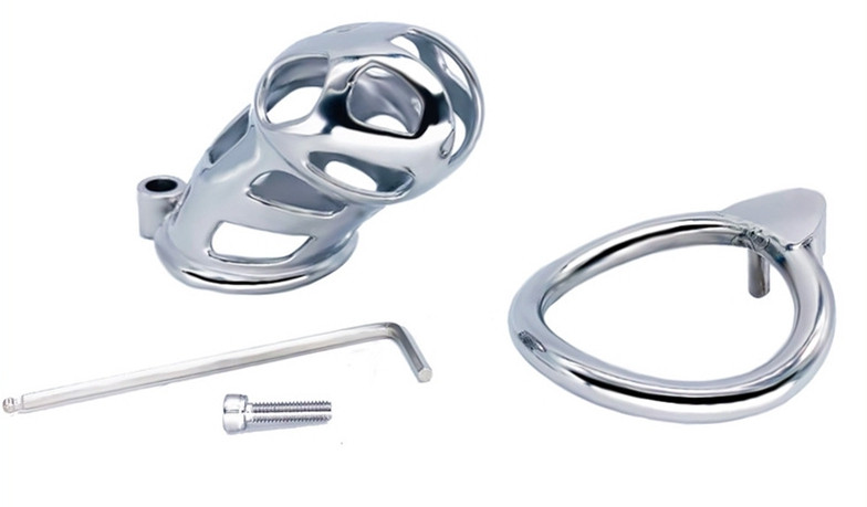 Cobra Steel – prémium fém chastity ketrec 10 x 3.7 cm - Image 7