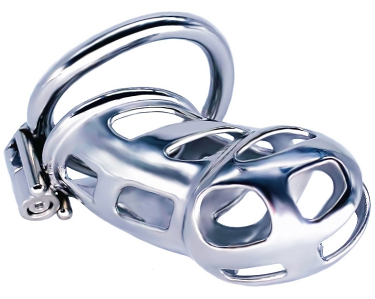 Cobra Steel – fém chastity ketrec, stílusos védelem - Image 5