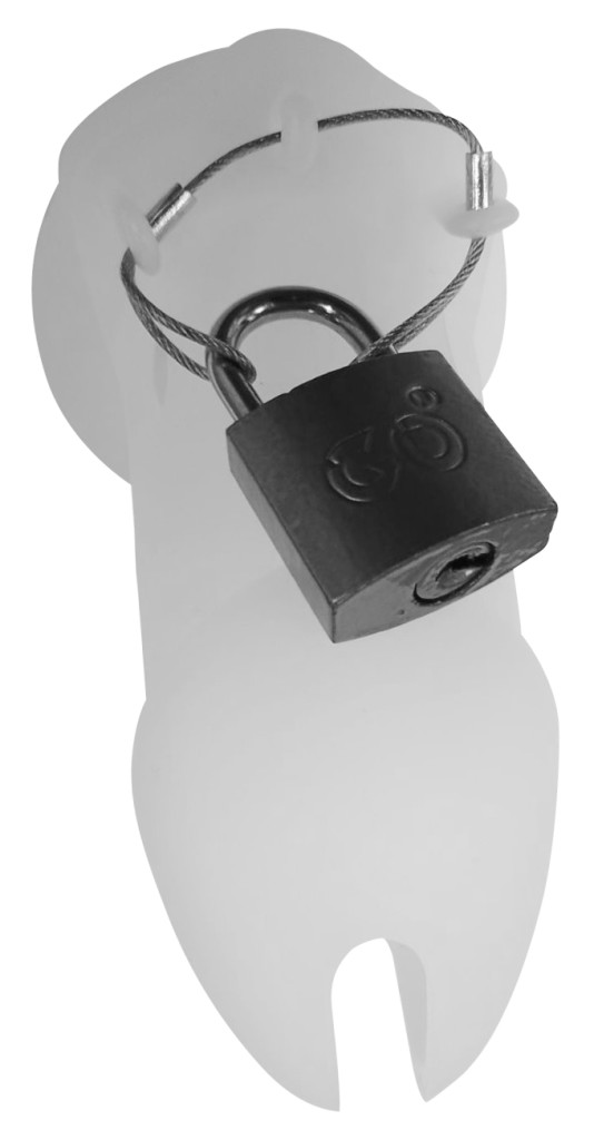 Bran – sárga szilikon chastity cage, érzéki izgalomhoz - Image 5