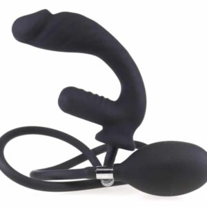 Infladick – felfújható és vibráló anális dugó 14x3.5cm
