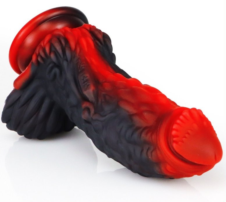 Dragon Yong – prémium színes dildó 15 x 5,5 cm