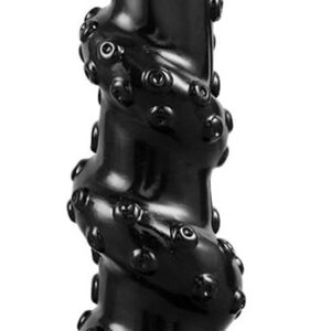Enrolk – prémium fekete dildo 20 x 5 cm méretben