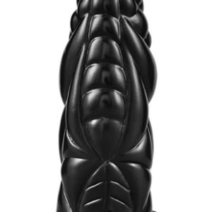 Caimax Monster – prémium, 17 cm-es fekete dildó