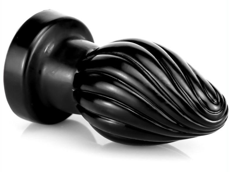 Spiral Plug L – prémium spirális anális eszköz, fekete - Image 2