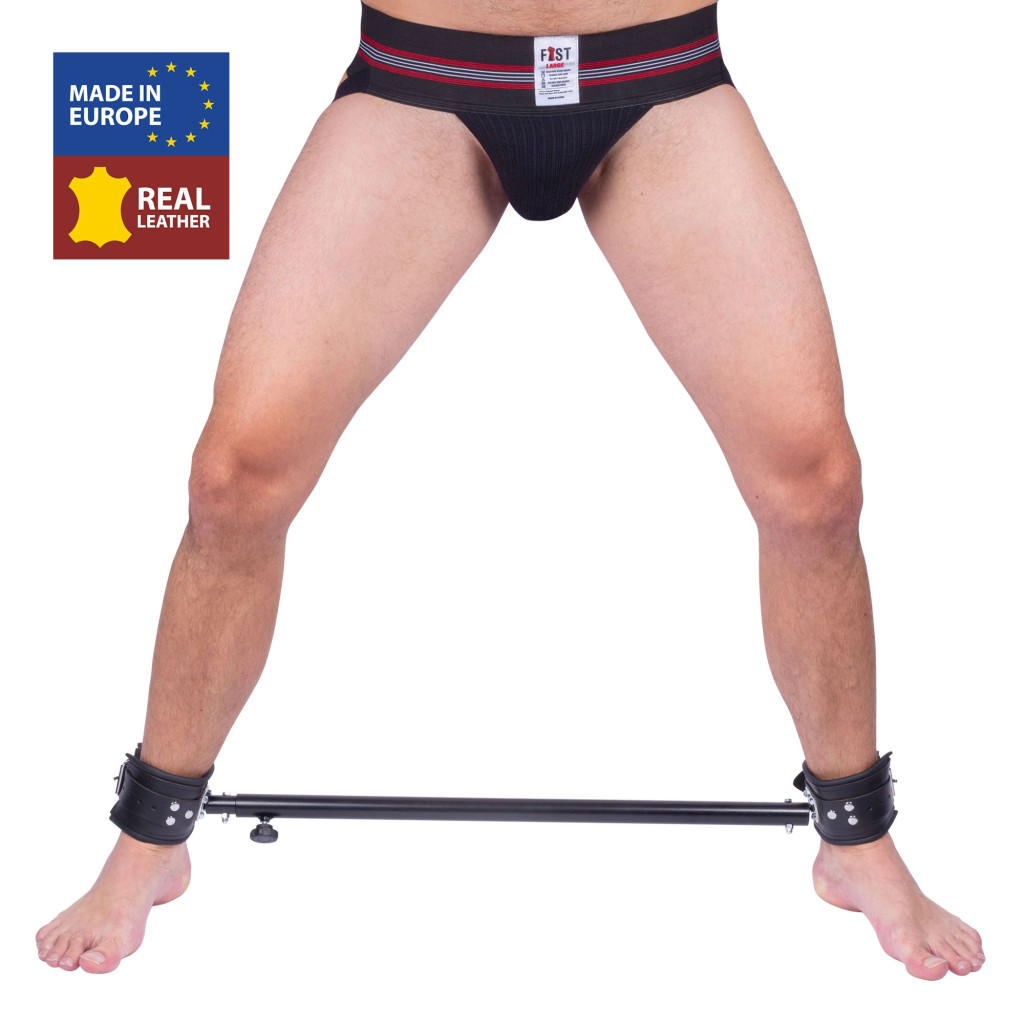 Állítható fém rúd bőr csuklókkal – 65-120 cm - Image 7