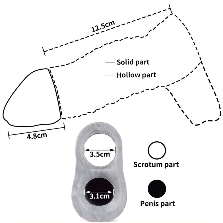 Monster Extend – 15 cm hosszú péniszköpeny - Image 5