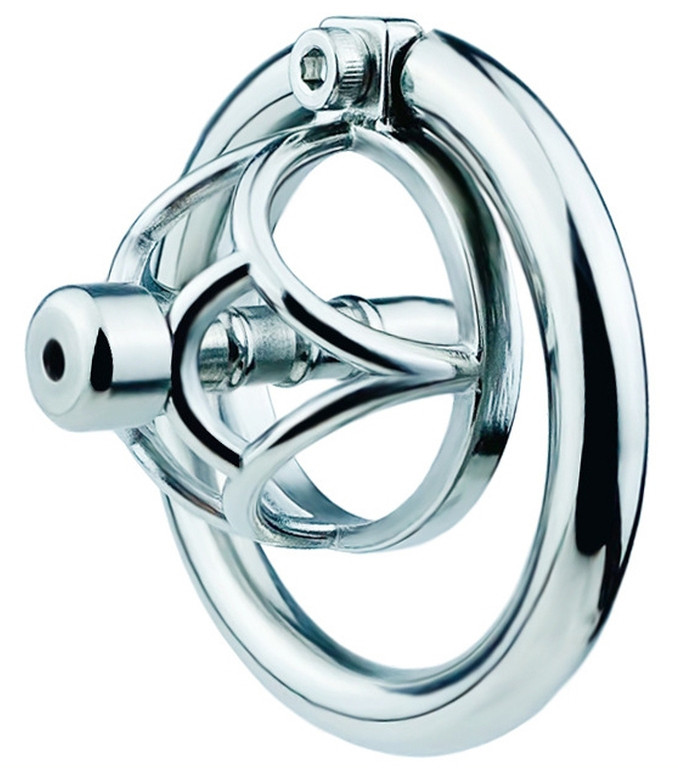 Fém büntetőketrec – Hexy húgycsődugóval, 3 x 3.3 cm - Image 6