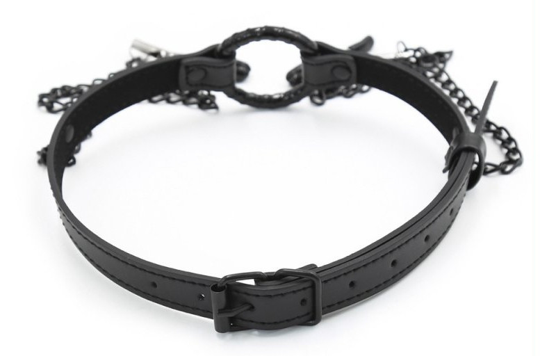 Gag Nip Ring – stílusos mellbimbó feszítő fekete színben - Image 6