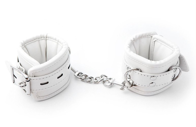 CUFF BOMB – fehér csuklókötöző készlet - Image 4