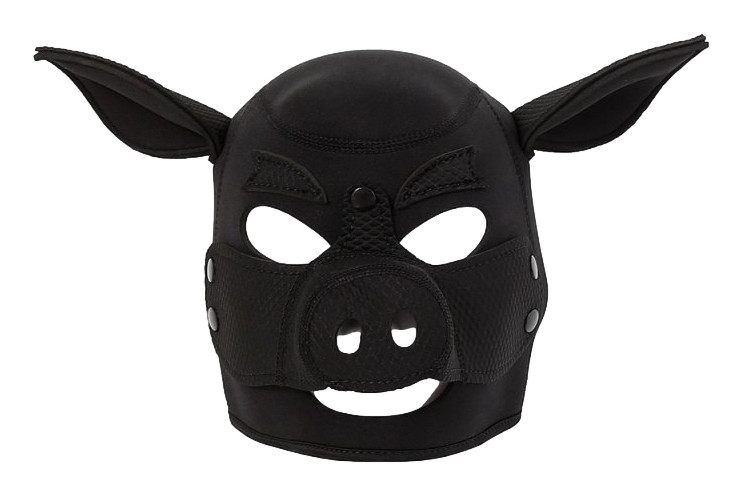 Pork Helmet – stílusos fekete fejvédő