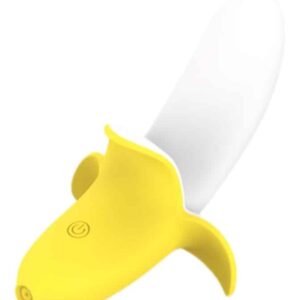 Hola Banana – vibráló dildó, 8 x 3 cm