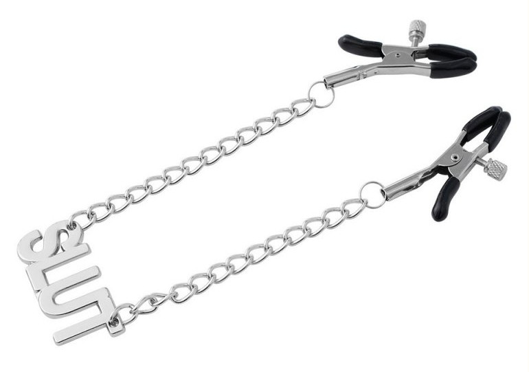 Csiklócsipesz – érzéki fém stimuláló lemezzel, 38 cm - Image 3