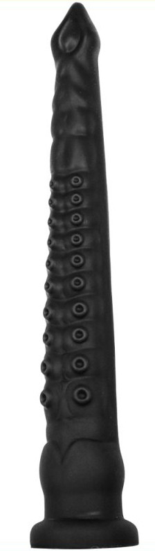 Oktoop L – stílusos, prémium fekete dildó 52 cm hosszú - Image 2