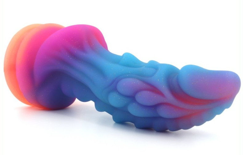Lumy Dragon – foszforeszkáló dildó (18 x 7 cm) - Image 5