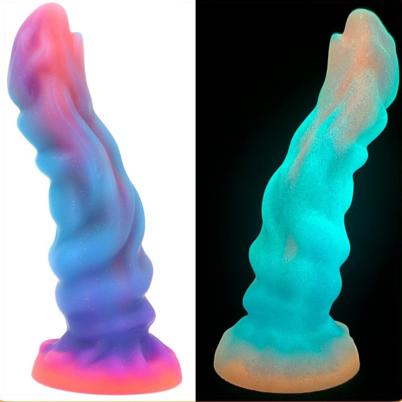 Lumy Cunic – foszforeszkáló fantázia dildó 21x6 cm - Image 2