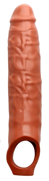 Prolong – 22 cm hosszú, barna pénisz hüvely
