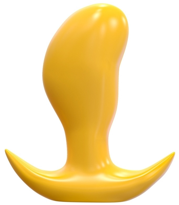 Frijo Plug L – prémium, sárga anal plug 15 x 7 cm - Image 2