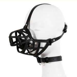 Sm MUZZLE STRAP – prémium fekete szájkosár