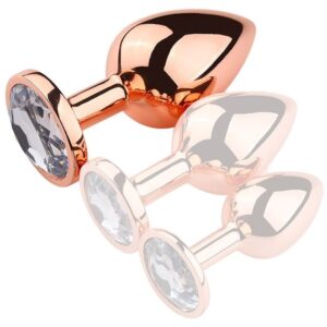 Bijou PinkyGold – átlátszó prémium anális kényeztető