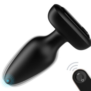 Visual Vibrating Plug – vibráló anális kényeztető fekete