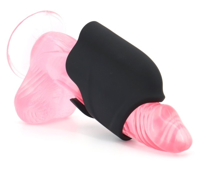 Vibráló maszturbáló hüvely – WAND STARTER, 7 cm - Image 2