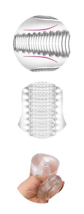 Cleardual – átlátszó maszturbátor 12 cm hosszú - Image 2
