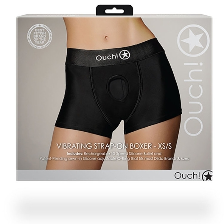 Vibráló strapon boxer – érzéki élvezethez - Image 3