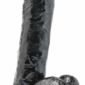 Mr Brent – prémium fekete dildo 15 cm x 4,5 cm