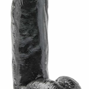 Dildo Jr Aby – Prémium fekete íntöltő 12 cm