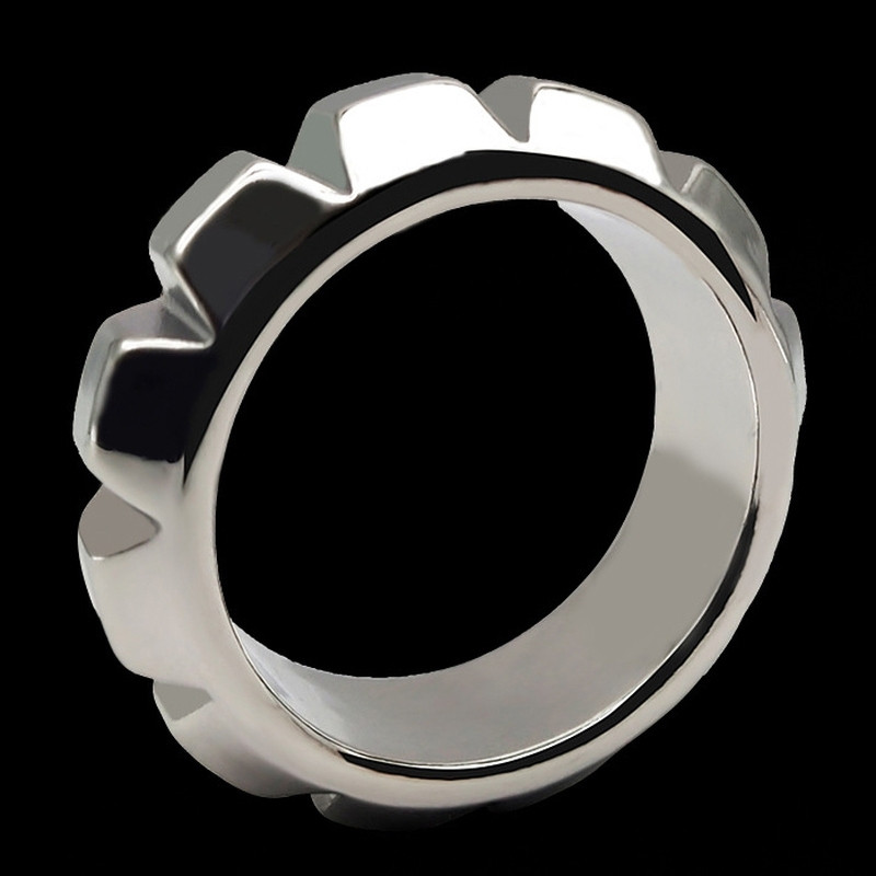 Kren Round – prémium fém péniszgyűrű 15mm - Image 2