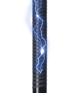 Elektromos vibrátor - 43 cm érzéki kényeztetésre