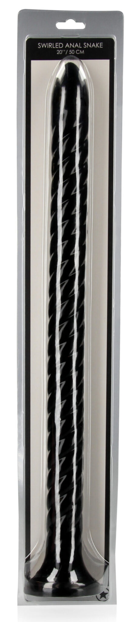 Prémium spirális anális dildo – 50 x 3,7 cm - Image 2