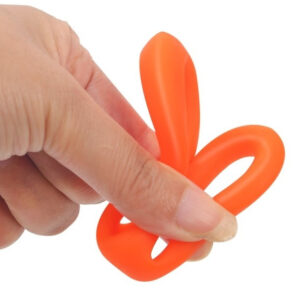 Double Cockring Uplift – duplaszoros péniszgyűrű 40mm narancs