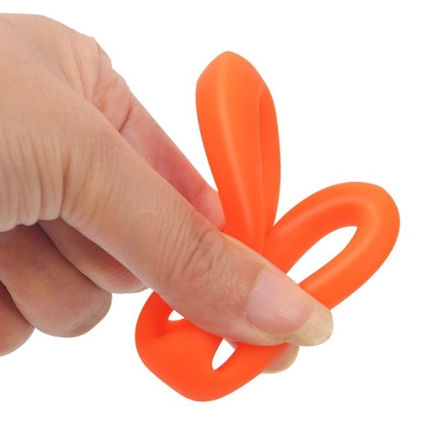 Double Cockring Uplift – duplaszoros péniszgyűrű 40mm narancs
